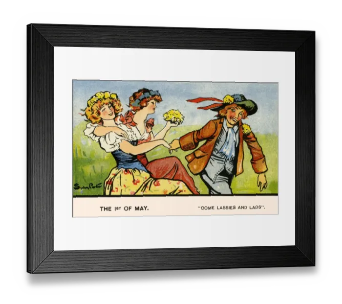 Framed Print : Come lassies & lads Framed Print : Come lassies & lads