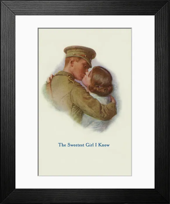 Framed Print : The sweetest girl I know Framed Print : The sweetest girl I know