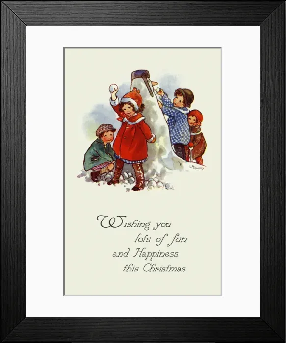 Framed Print : Fun in the snow Framed Print : Fun in the snow