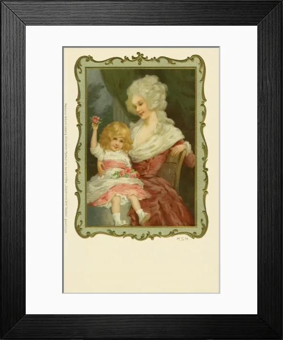 Framed Print : Mother & child Framed Print : Mother & child