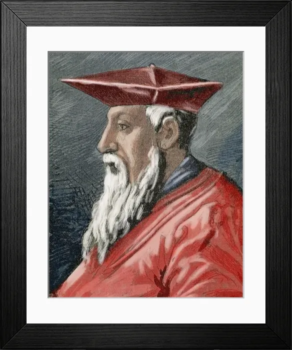 Framed Print : Andrea Doria (1466-1560) Italian condottiero, admiral from t Framed Print : Andrea Doria (1466-1560) Italian condottiero, admiral from t