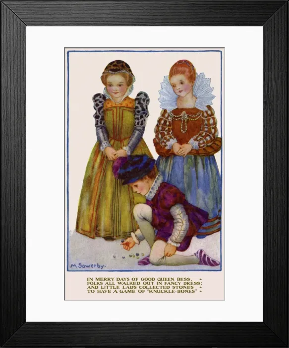 Framed Print : Knucklebones Framed Print : Knucklebones