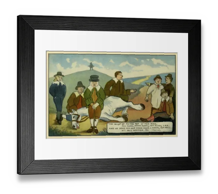 Framed Print : Widecombe Fair Framed Print : Widecombe Fair