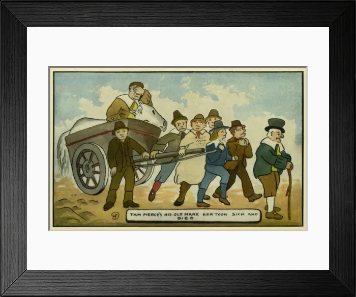 Framed Print : Widecombe Fair Framed Print : Widecombe Fair