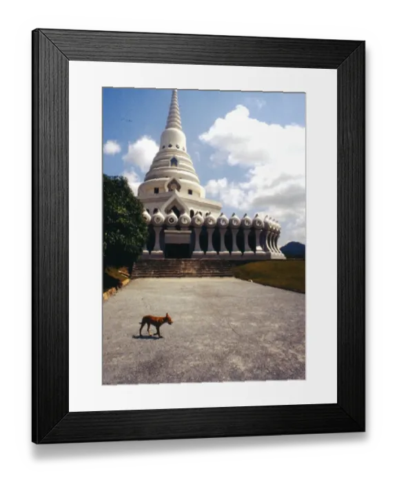 Framed Print : View of a temple, Thailand Framed Print : View of a temple, Thailand