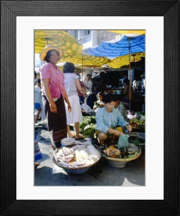 Framed Print : Street market, Thailand Framed Print : Street market, Thailand