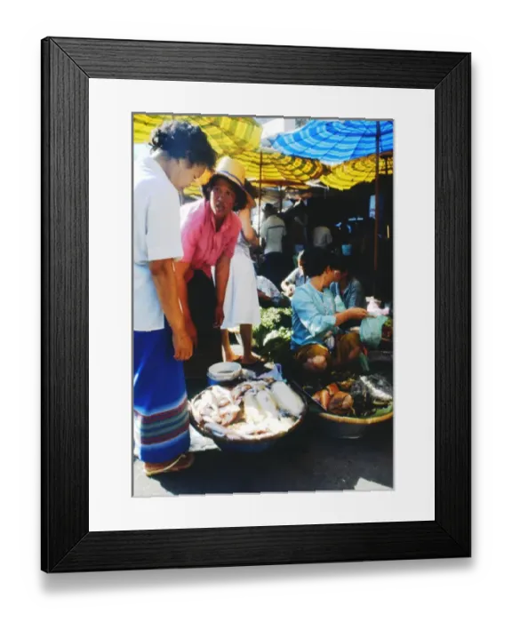 Framed Print : Street market, Thailand Framed Print : Street market, Thailand