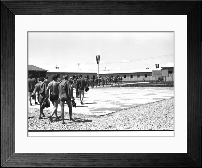 Framed Print : Communist Youth labour camp, Yugoslavia Framed Print : Communist Youth labour camp, Yugoslavia