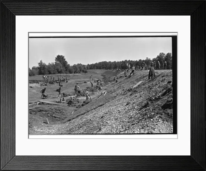 Framed Print : Communist Youth labour camp, Yugoslavia Framed Print : Communist Youth labour camp, Yugoslavia