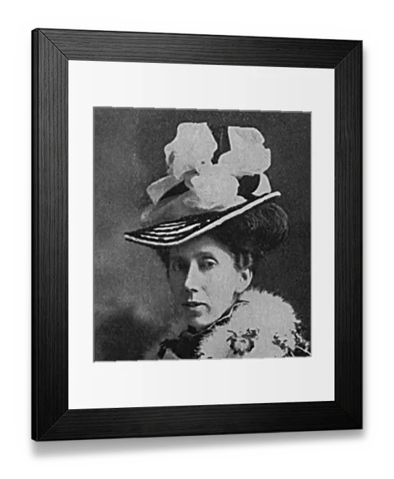 Framed Print : Mary Cholmondeley, English novelist Framed Print : Mary Cholmondeley, English novelist