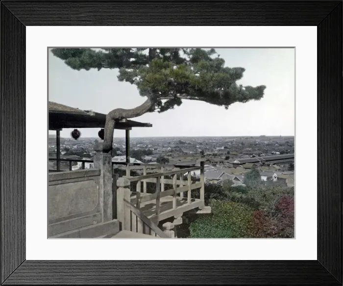 Framed Print : View of Tokyo, Japan, circa 1880s Framed Print : View of Tokyo, Japan, circa 1880s