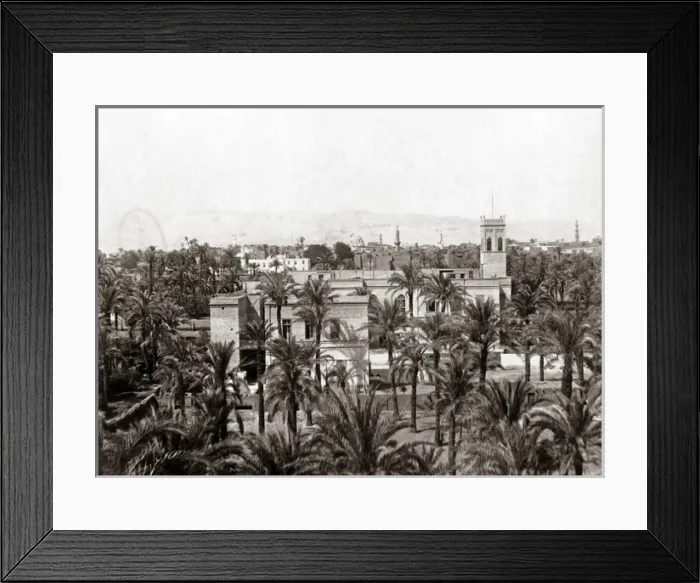 Framed Print : Village scene, Egypt, circa 1880s Framed Print : Village scene, Egypt, circa 1880s