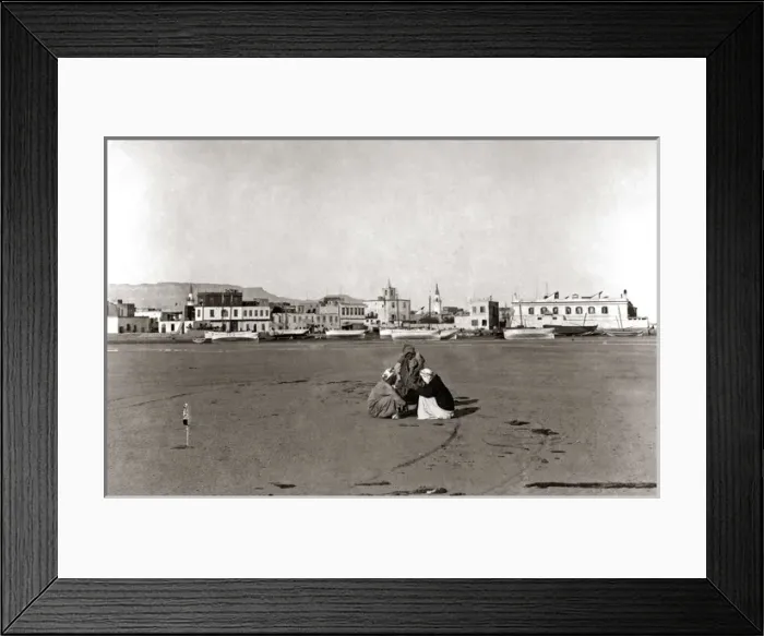 Framed Print : Town of Suez, Egypt circa 1880s Framed Print : Town of Suez, Egypt circa 1880s