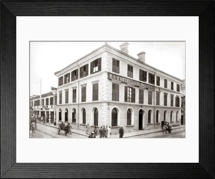 Framed Print : Hotel des Colonies, French Concession, Shanghai, China Framed Print : Hotel des Colonies, French Concession, Shanghai, China