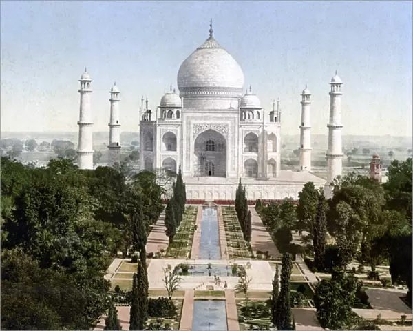Taj Mahal, Agra, India, circa 1890s