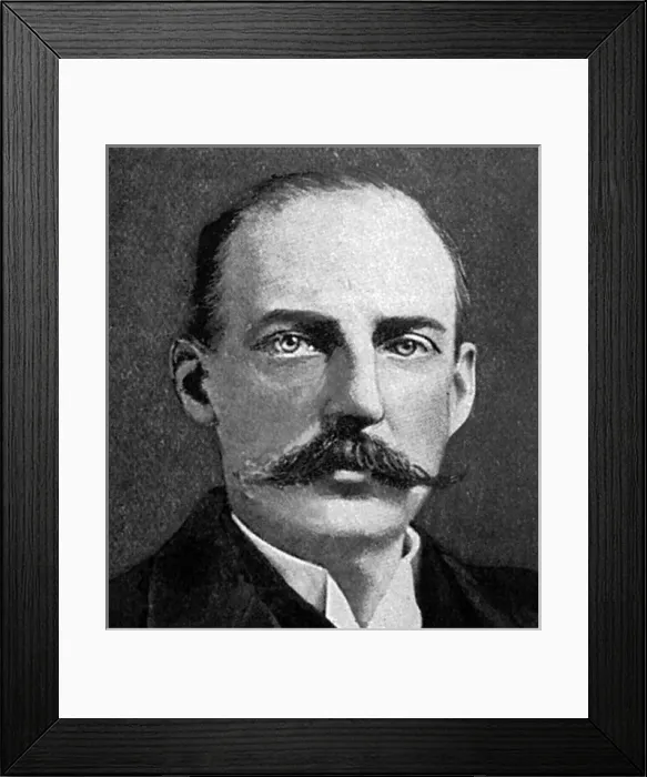 Framed Print : Francis Marion Crawford, American writer Framed Print : Francis Marion Crawford, American writer