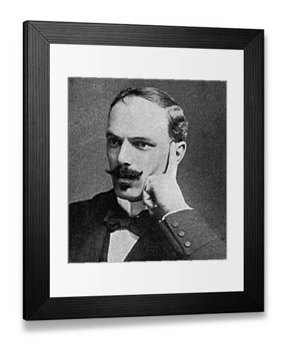 Framed Print : Maurice Hewlett, English novelist, poet and essayist Framed Print : Maurice Hewlett, English novelist, poet and essayist