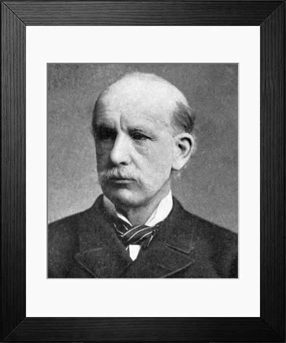 Framed Print : Alfred Comyn Lyall, British civil servant and writer Framed Print : Alfred Comyn Lyall, British civil servant and writer
