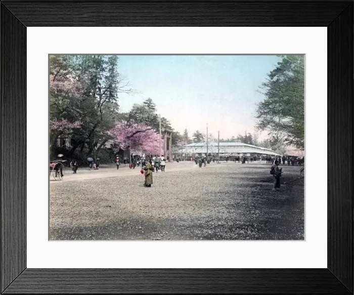 Framed Print : Ueno Park, Tokyo, Japan, circa 1890 Framed Print : Ueno Park, Tokyo, Japan, circa 1890