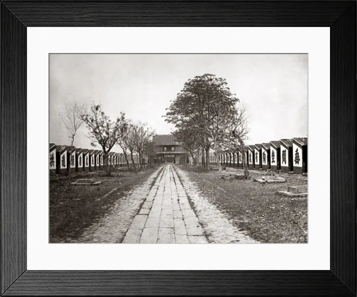 Framed Print : Examination Hall, Canton, China, circa 1880s Framed Print : Examination Hall, Canton, China, circa 1880s