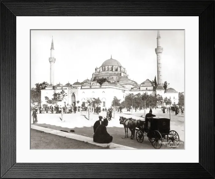 Framed Print : Bayezid II Mosque, Constantinople, (Istanbul) Turkey, circa Framed Print : Bayezid II Mosque, Constantinople, (Istanbul) Turkey, circa