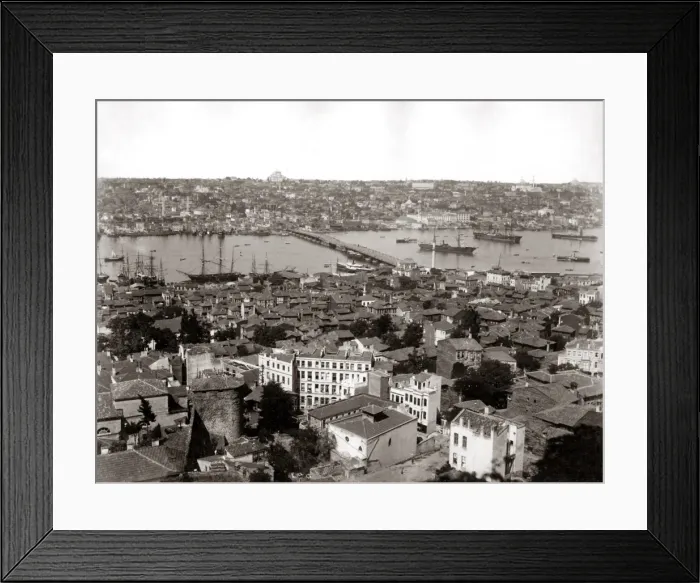 Framed Print : View of the Bosphorous, Constaninople, (Istanbul) Turkey Framed Print : View of the Bosphorous, Constaninople, (Istanbul) Turkey