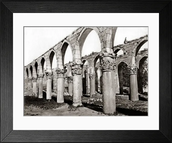 Framed Print : ruins Damascus circa 1880s Framed Print : ruins Damascus circa 1880s