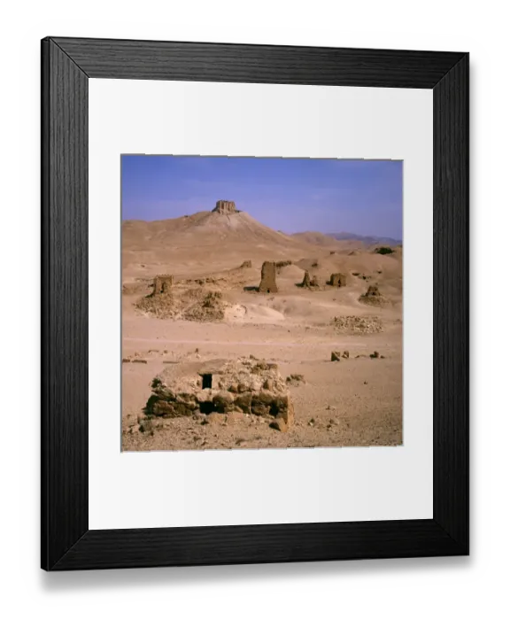 Framed Print : Palmyra, Syria - Valley of Tombs Framed Print : Palmyra, Syria - Valley of Tombs