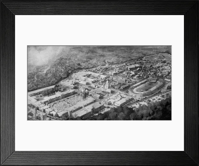 Framed Print : Franco-British Exhibition, White City, London Framed Print : Franco-British Exhibition, White City, London