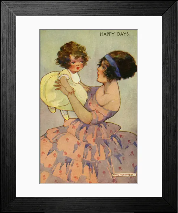 Framed Print : Mother and baby Framed Print : Mother and baby