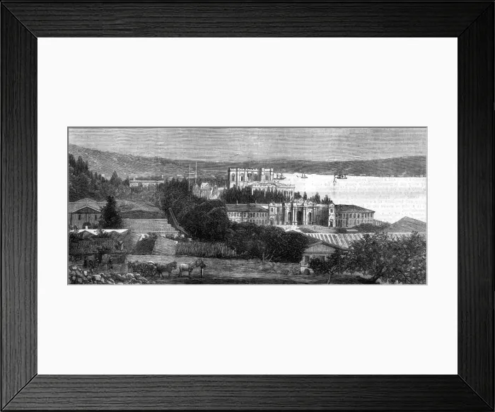 Framed Print : Sultans Palace, Dolma Bagtche, Constantinople Framed Print : Sultans Palace, Dolma Bagtche, Constantinople