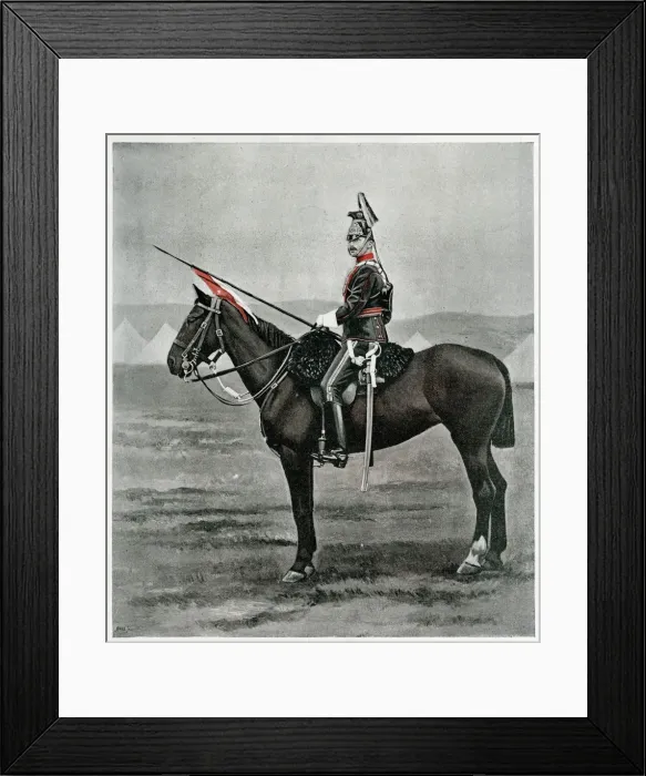 Framed Print : Private 9th Lancer Framed Print : Private 9th Lancer