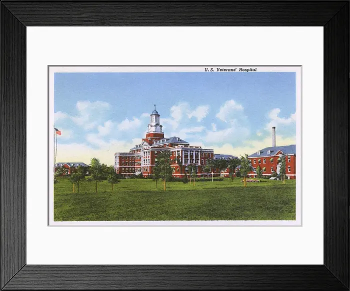 Framed Print : US Veterans Hospital, Lincoln, Nebraska, USA Framed Print : US Veterans Hospital, Lincoln, Nebraska, USA