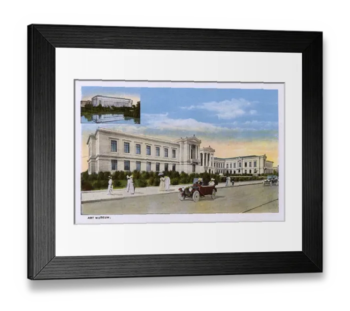 Framed Print : Art Museum, Boston, Massachusetts, USA Framed Print : Art Museum, Boston, Massachusetts, USA