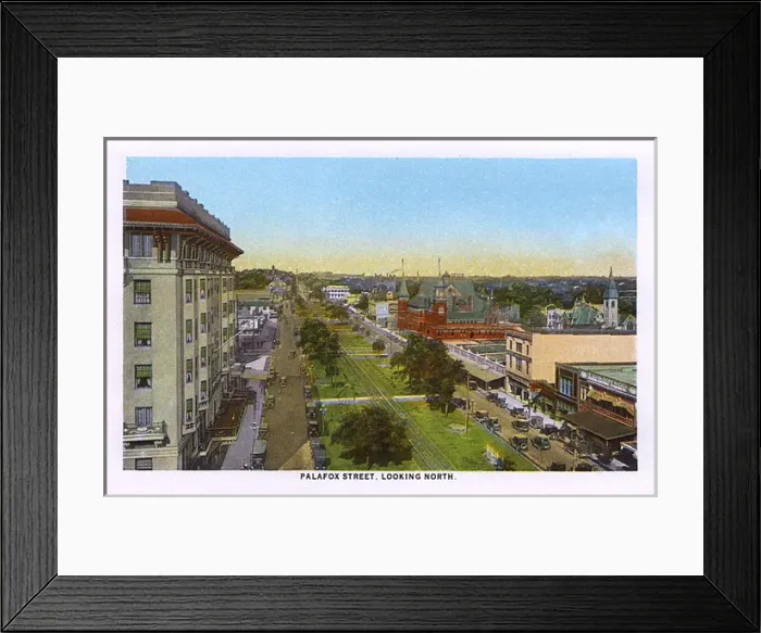 Framed Print : Palafox Street, Pensacola, Florida, USA Framed Print : Palafox Street, Pensacola, Florida, USA