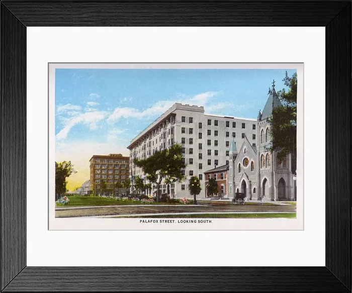 Framed Print : Palafox Street, Pensacola, Florida, USA Framed Print : Palafox Street, Pensacola, Florida, USA