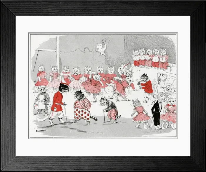 Framed Print : The Pantomime Rehearsal Framed Print : The Pantomime Rehearsal