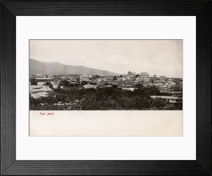 Framed Print : San Jose, Costa Rica, Central America Framed Print : San Jose, Costa Rica, Central America