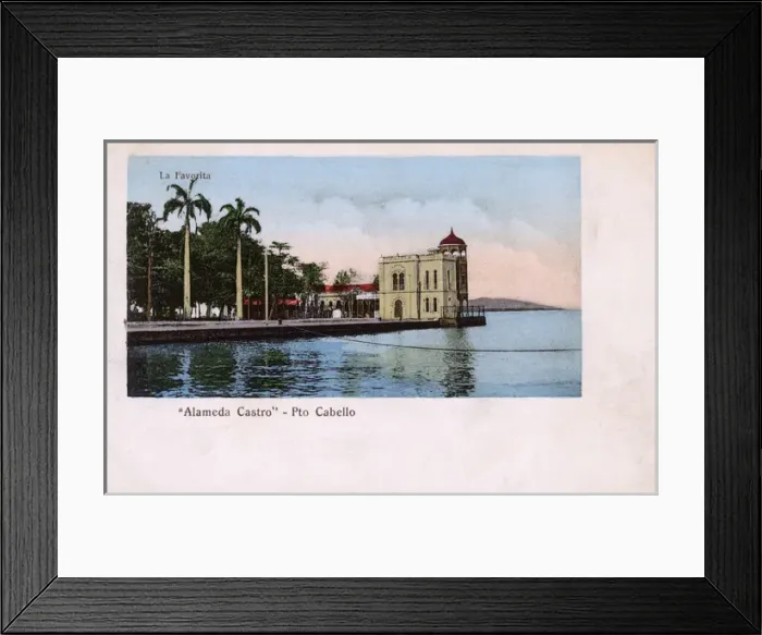 Framed Print : Alameda Castro, Puerto Cabello, Venezuela, Central America Framed Print : Alameda Castro, Puerto Cabello, Venezuela, Central America