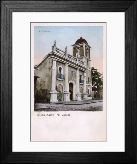 Framed Print : Iglesia Matriz, Puerto Cabello, Venezuela, Central America Framed Print : Iglesia Matriz, Puerto Cabello, Venezuela, Central America