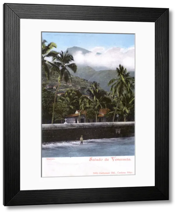 Framed Print : Macuto, Venezuela, Central America Framed Print : Macuto, Venezuela, Central America