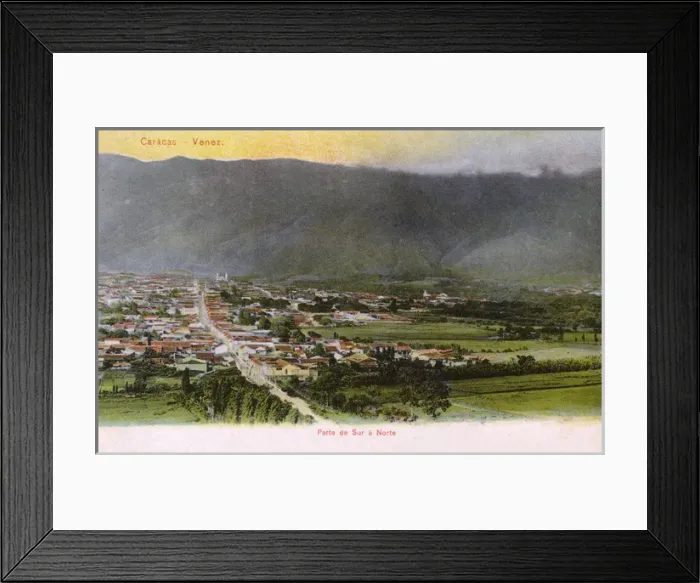 Framed Print : View of Caracas, Venezuela, Central America Framed Print : View of Caracas, Venezuela, Central America