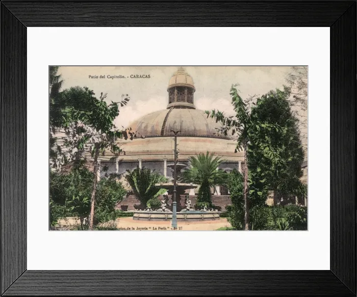 Framed Print : Capitol Building, Caracas, Venezuela, Central America Framed Print : Capitol Building, Caracas, Venezuela, Central America