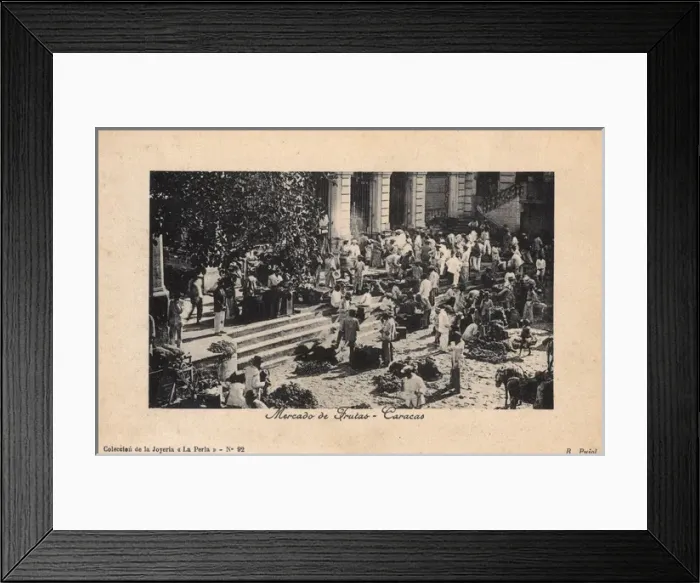 Framed Print : Fruit market, Caracas, Venezuela, Central America Framed Print : Fruit market, Caracas, Venezuela, Central America