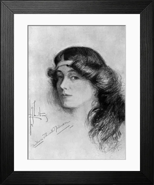 Framed Print : Lady Constance Stewart-Richardson Framed Print : Lady Constance Stewart-Richardson