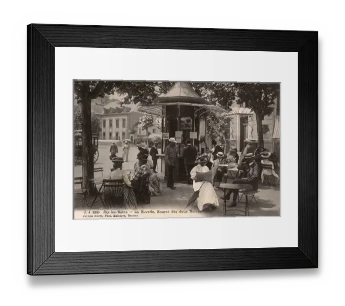 Framed Print : Aix-les-Bains, France - La Buvette, Source of the Spring Framed Print : Aix-les-Bains, France - La Buvette, Source of the Spring