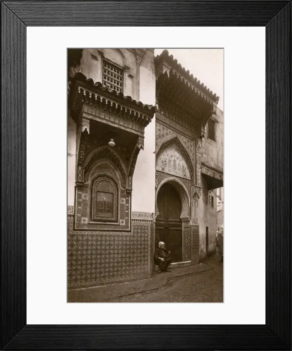 Framed Print : Morocco - Fez - Mosque and Mausoleum of Mawlana Ahmad Framed Print : Morocco - Fez - Mosque and Mausoleum of Mawlana Ahmad