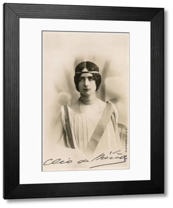 Framed Print : Cleo de Merode - Dancer Framed Print : Cleo de Merode - Dancer