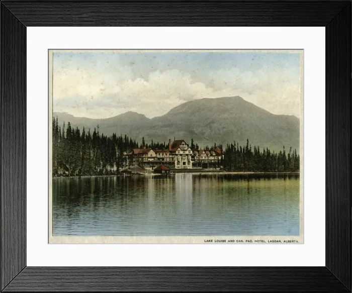 Framed Print : Canada - Lake Louise, Alberta Framed Print : Canada - Lake Louise, Alberta