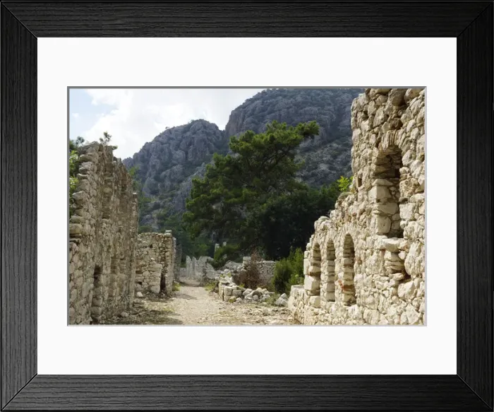 Framed Print : Turkey, Lykia, Olympos Framed Print : Turkey, Lykia, Olympos